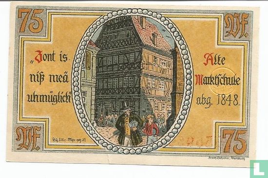 Meiningen 75 Pfennig - Image 2
