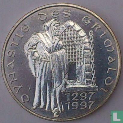 Monaco 100 francs 1997 "700th Anniversary of the Grimaldi Dynasty" - Image 1