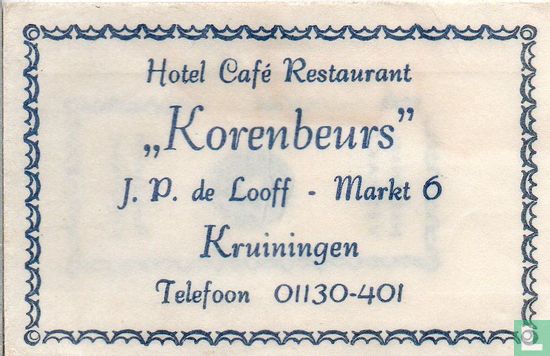 Hotel Café Restaurant "Korenbeurs" - Image 1
