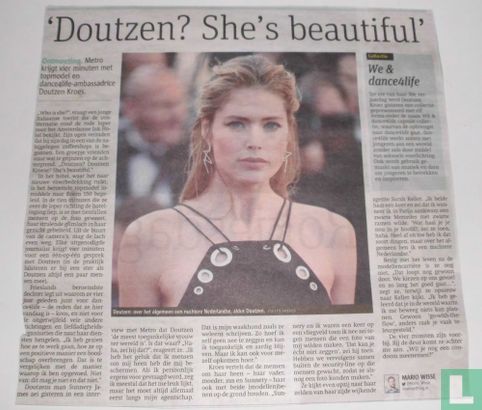 'Doutzen? She's beautifull'
