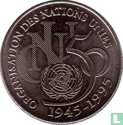 France 5 francs 1995 "50th anniversary of the United Nations" - Image 2