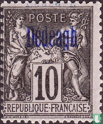Peace and Trade, with overprint