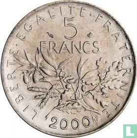 Frankreich 5 Franc 2000 - Bild 1