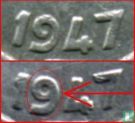 France 5 francs 1947 (aluminium - sans B, 9 fermé) - Image 3