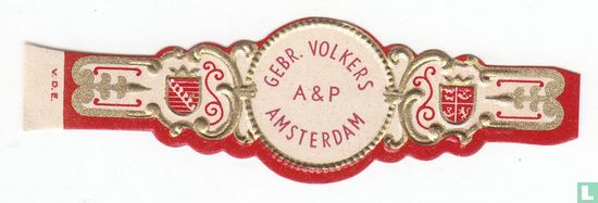 Gebr. Volkers A & P Amsterdam - Afbeelding 1