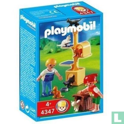 Playmobil Kinderen met poezen - Image 1
