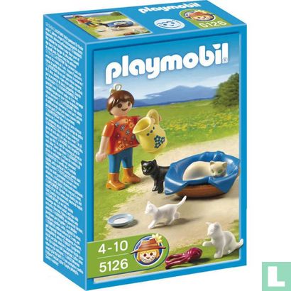 Playmobil Kind met poezen - Image 1