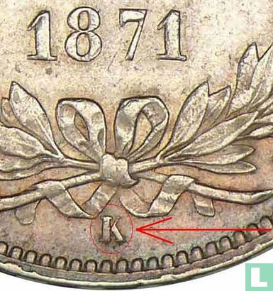 Frankrijk 5 francs 1871 (Ceres) - Afbeelding 3