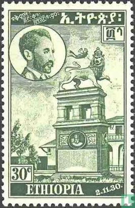 Kroning Haile Selassie  