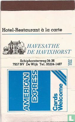 Hotel Restaurant a la Carte Havesathe De Havixhorst