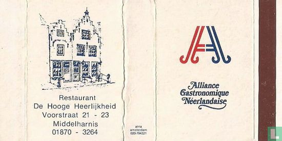 Restaurant De Hooge Heerlijkheid
