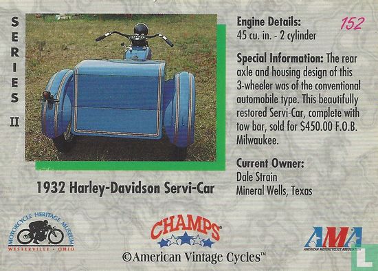 1932 Harley-Davidson Servi-Car - Image 2