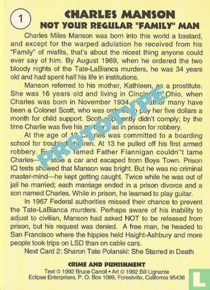 The Trial of Charles Manson: Charles Manson, not you regular "Family" Man - Image 2