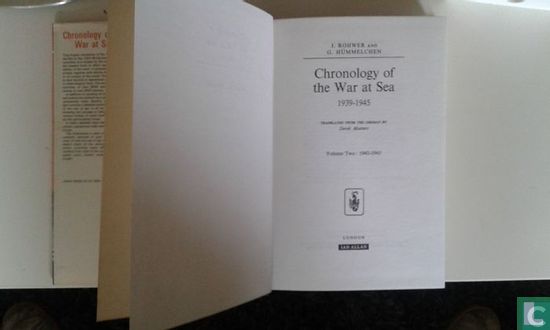 Chronology of the War at Sea 1939-1945 - Afbeelding 3