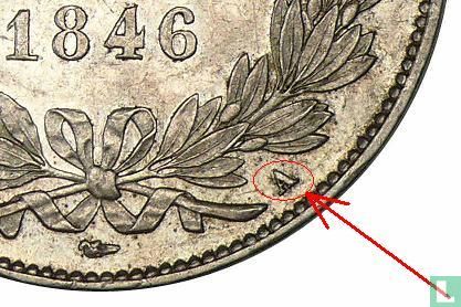 France 5 francs 1846 (A) - Image 3