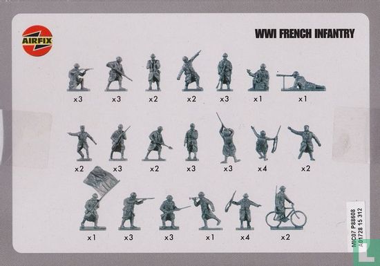 WW1 Französisch Infanterie - Bild 2