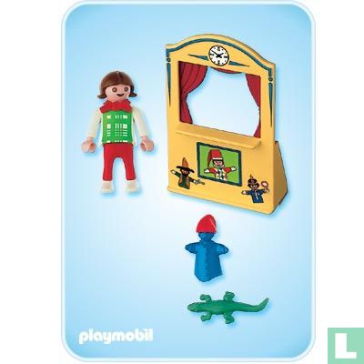 Playmobil Kind Met Poppenkast / Puppet Theatre - Image 3