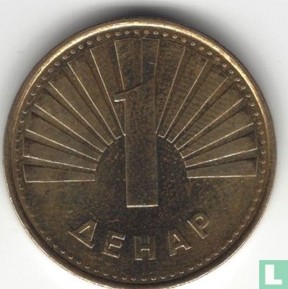 Macedonië 1 denar 2014 - Afbeelding 2