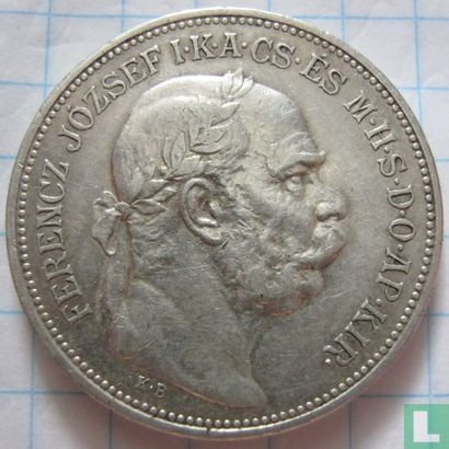 Hongrie 2 korona 1913 - Image 2