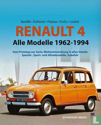 Renault 4 Alle Modelle 1961-1994 - Afbeelding 1