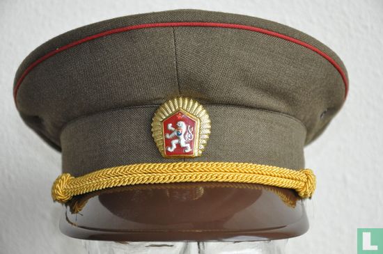 Tsjechische militaire leger officiers pet - Image 1