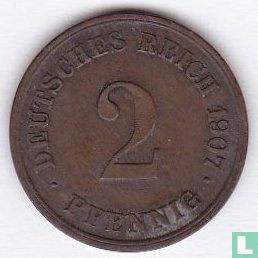 Deutsches Reich 2 Pfennig 1907 (E) - Bild 1
