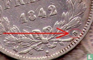 Frankrijk 5 francs 1842 (B) - Afbeelding 3
