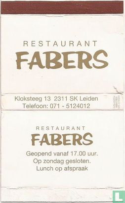 Restaurant Fabers