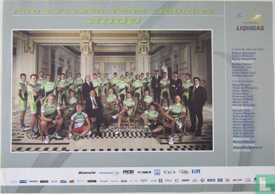 Pro cycling team Liquigas 2006