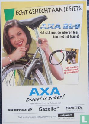 Axa Echt gehecht aan je fiets