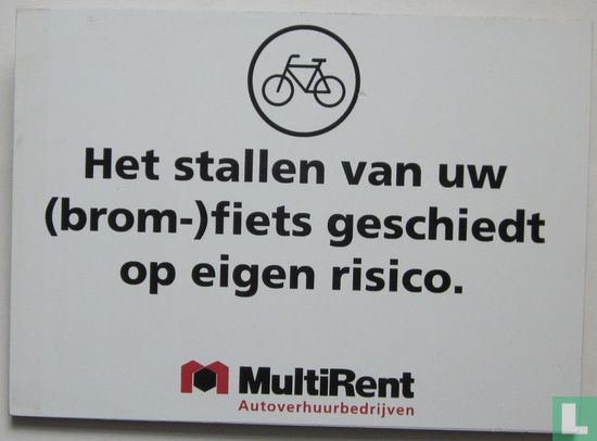 Het stallen van uw (brom-) fiets ...