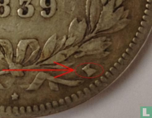 Frankreich 5 Franc 1839 (K) - Bild 3