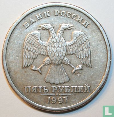 Russland 5 Rubel 1997 (CIIMD) - Bild 1