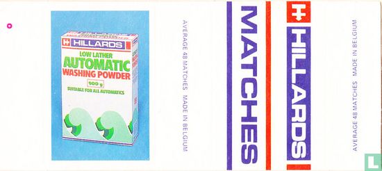 Hillards matches - Washing powder