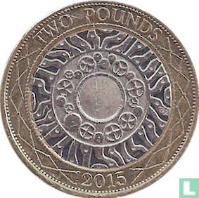Vereinigtes Königreich 2 Pound 2015 (Typ 1) - Bild 1