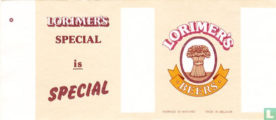 Lorimer's beers - Special is special
