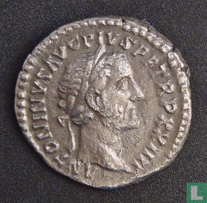 Roman Empire, AR Denarius, 160-161 AD, Antoninus Pius, Rome, 162 AD - Image 1