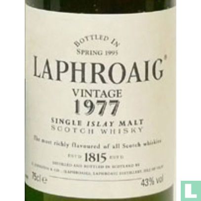Laphroaig 1977 - Image 3