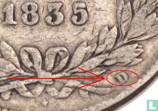 France 5 francs 1835 (D) - Image 3
