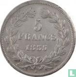 France 5 francs 1835 (A) - Image 1