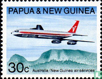 25 years of air connection between Australia and New Guinea