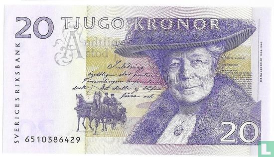 Zweden 20 Kronor 2006 - Afbeelding 1
