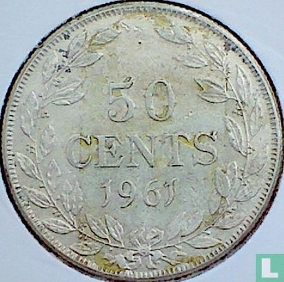 Libéria 50 cents 1961 - Image 1