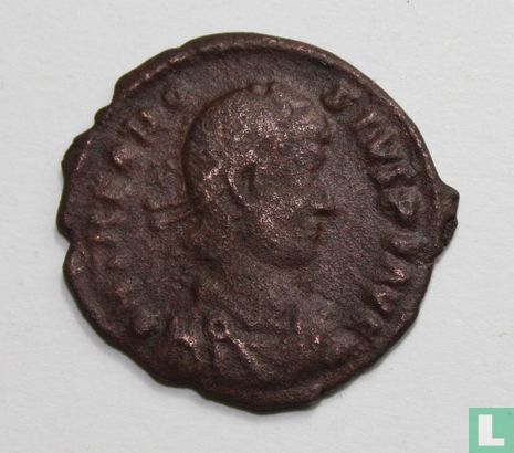 AE3, 395-423 AD, Honorius, Thessaloniki - Image 1