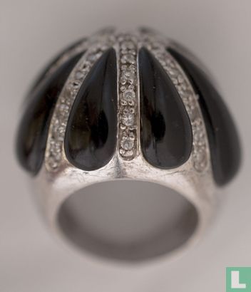 Zilveren fashion ring - Image 2