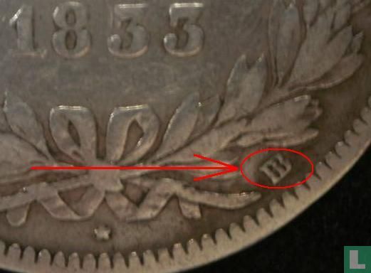 France 5 francs 1833 (BB) - Image 3