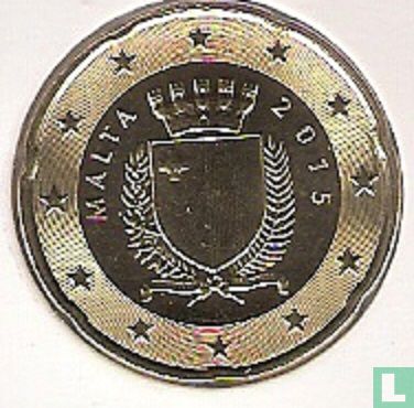 Malta 20 cent 2015 - Image 1