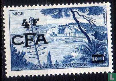Nice, with overprint