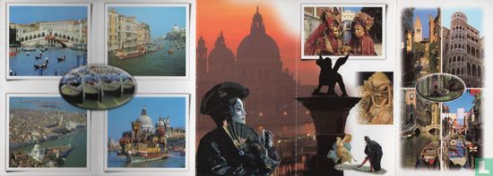 Venetië souvenir postkaarten 20 stuks met 50 foto's - Afbeelding 3