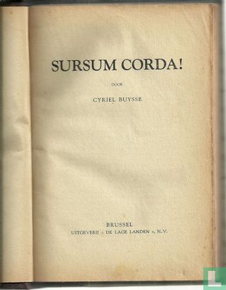 Sursum Corda ! - Afbeelding 3